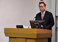 Mr. Nicholas Yang, Secretary for Innovation and Technology of HKSAR delivers Keynote Speech